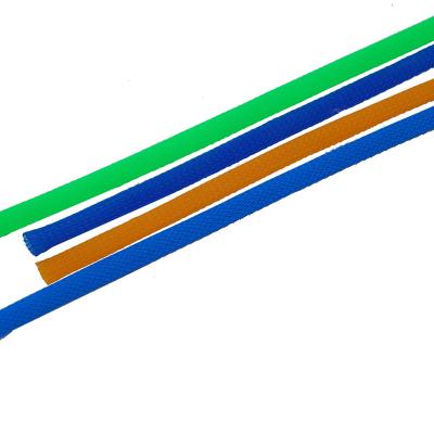 China High Quality Custom Colored Corrosion Resistance Cable Sleeving Braided Sleeve for sale