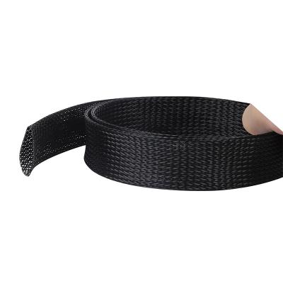 China High Flame Retardant Best Selling Items Knocked Down Tube Wire Sleeve Sleeving Zipper Cable Management for sale