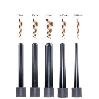 China Sengfi Ceramic Better 5 in 1 Barrel Interchangeable Hair Curling Wand Set Tourmaline Ceramic Hair Curling Iron for sale