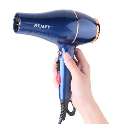 China KEMEY ionic KM-9823 hot and cold blow drier electric salon hair dryer for sale