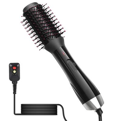 China Hot Selling Electric Hair Brush Hair Straightener Great Surface Effect Blow Up Hair Dryer Brush Wholesale for sale