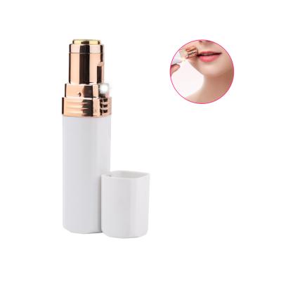 China Portable Mini Painless New 18K Gold As Seen On TV Women Mini Electric Facial Machine Epilator Painless Hair Remover Shaver for sale