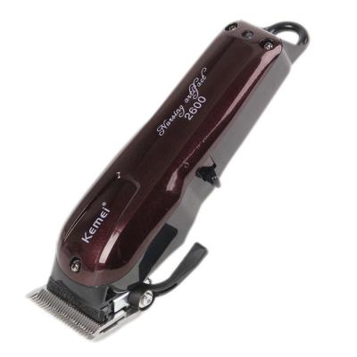 China Best Product Commercial Selling Kemei KM-2600 Hair Salon Trimmer Cordless USB Rechargeable Electric Trimmer for sale