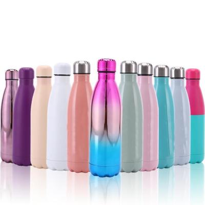 China Double Wall Cola Style Kids DIY Logo Vacuum Flask PORTABLE Water Bottle Thermos Vacuum Flasks for sale