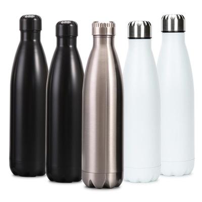 China Sustainable Sport Stainless Steel Double Wall Insulated Vacuum Cola Flask for sale