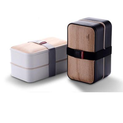 China Eco - Friendly Bamboo Bento Box Wholesale Wooden Lunch Box For Kids And Adults Bento Box for sale