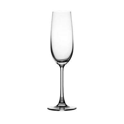 China Lead Free Hot Selling Products Clear Champagne Crystal Glass Champagne Stemware Clear Crystal Wine Glass for sale