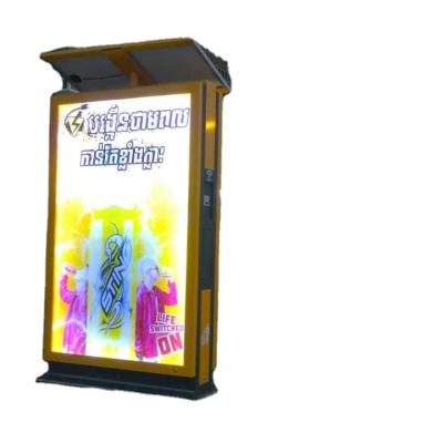 China Galvanized New Energy Outdoor Steel LED Solar Lighting Light Box for sale