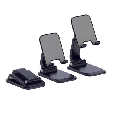 China Wholesale Adjustable Mobile Phone Fully Foldable Portable Stand Desk Stand Phone Holder Factory Factory Adjustable Foldable Desk Stand for sale