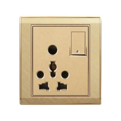 China Safety and Fashion Pakistan New Style EBG-02 Series 3 in 1 Switch and Socket for sale