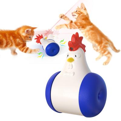 China Viable Multifunctional Electric Noise Vehicle Pet Toys Balancing Rocker Sliding Cat Toys for sale