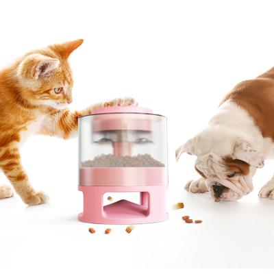 China New Style Sustainable Puzzle Interactive Automatic Pet Feeder Dogs Cats Slow Feeding Bowl for sale