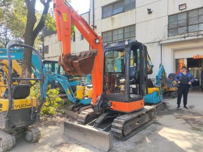 China 100% origen Japón utilizó la miniexcavadora sobre orugas Hitachi Zx30u, la miniexcavadora de orugas japonesa de segunda mano Zx30u de 3 toneladas en promoción 1 año de garantía en venta