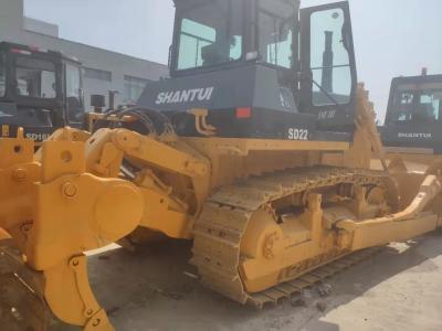 China Perfectas condiciones de trabajo Bulldozer medio Shantui SD22, Tractor de orugas Shantui de la famosa marca China usada SD22 SD16 SD32 a la venta en venta