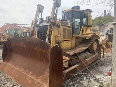 China Niveladora japonesa de segunda mano del gato D7r con el dormilón de la correa eslabonada de Caterpillar del destripador en venta