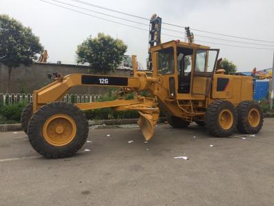 China 14 Ton Used Motor Grader Cat 12g 14G 120g 140g hydraulisch - mechanisches Getriebe zu verkaufen