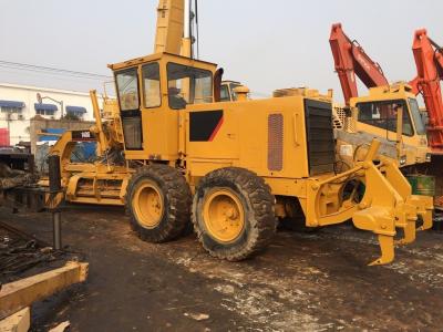 中国 無料のスペアパーツが付いている黄色の中古 Cat Grader Caterpillar 140g モーター グレーダー 販売のため