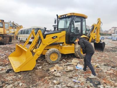 Chine Chargeur utilisé 416e de pelle rétro de Caterpillar en excellente condition de travail avec le prix stupéfiant. Cat Backhoe Loader d'occasion 416e, 420f, 430fare à vendre à vendre