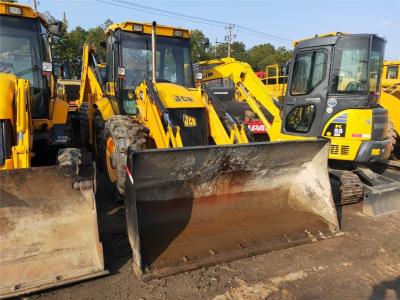 China Zeer goed Onderhoud Gebruikte Jcb Backhoe Lader 4cx 8 Ton Front Discharge Te koop