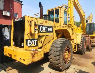 Κίνα Φορτωτής φορτωτής 34.3km/H του Caterpillar 966e από δεύτερο χέρι ροδών 20 τόνου προς πώληση