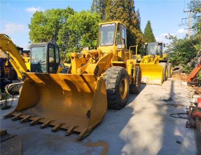 China Het Wiel Lader Gebruikt Caterpillar Front End Loaders van Front Discharge 13ton Caterpillar 950b Te koop