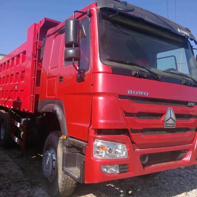 Cina Sinotruk usato HOWO 10 spinge la vendita calda resistente dell'autocarro con cassone ribaltabile di Tipper Truck 6X4 dei camion della seconda mano del camion del trattore 371HP per l'Africa in vendita