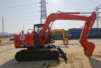 China Venda quente máquina escavadora Zx75 usada de Secondhand Hitachi Zx 70 Mini Digger Original Japan Hitachi 7 Ton Track Digger Zx 70 da máquina escavadora de Hitachi Zx70 para a venda à venda