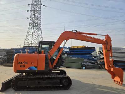 Κίνα Μεταχειρισμένο γνήσιο τρακτέρ Hitachi Zx60, μεταχειρισμένο Mini Clawer εκσκαφέας Zx60 6 τόνων με χαμηλές ώρες εργασίας προς πώληση