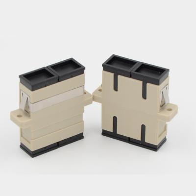 China FTTH SC/PC MM Duplex Fiber Optic Adapter SC Fiber Optic Adapters Fiber Optic Coupler for sale