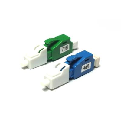 China LC/UPC Singlemode Attenuator 0-30dB Fiber Optic Variable Fiber Optic Attenuator for sale