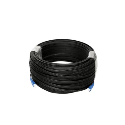 China Telecommunication single mode and multi mode fiber optic cable with high definition and speed ftth drop cable for sale