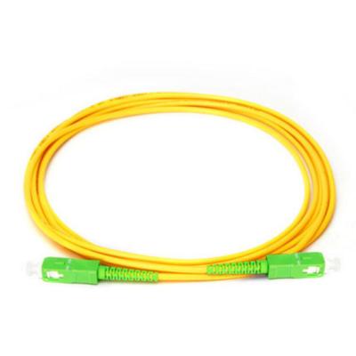 China Telecom Communication G652 Fiber 3.0mmm Fiber Optic Patch Cord Fiber Optic Internet for sale