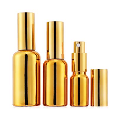 China Personal Care Customized 5 10 15 20 30 50ml Glass Empty Perfume Bottles For Essential Oil For Skin Care With Sprayer for sale