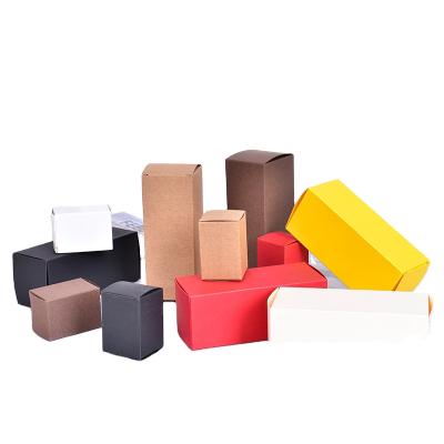 China Recyclable Rectangular Blank Box White Card Livestock Card, Daily Necessities Color Printing Can Be Customized Packaging Box for sale