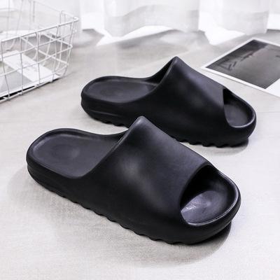 China 2021 Fashion Trend Sandals Outdoor Outdoor Beach Slippers Thick-soled Crossover Coconut Slippers Wear Slippers for sale