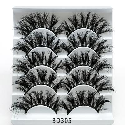 China Soft Texture Lashes False Mink Lashes 3D Mink Lashes 100% Real Mink Fur False Eyelashes Handicraft for sale