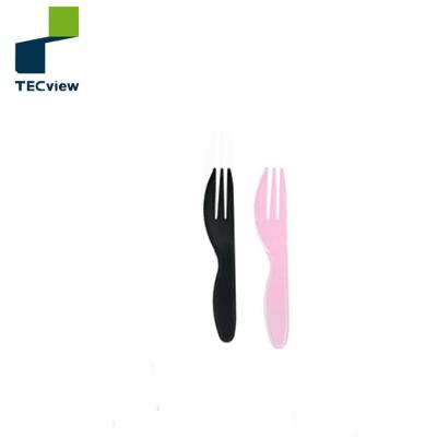 China Disposable Hot Sale Colorful Cutlery Plastic Fork And Knife for sale