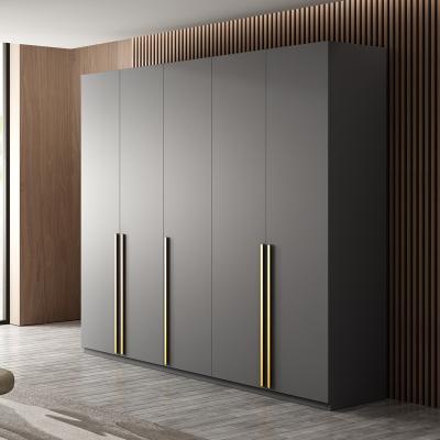 China Adjustable Simple Modern Wardrobe (Size) Wardrobe Package Solid Wood Installation for sale