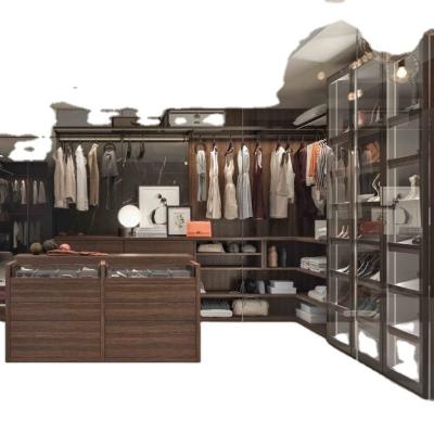 China Others Modern Custom Design Bedroom New Products Walk In Closets Aluminum Post Wardrobe for sale