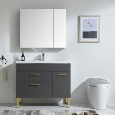 China Modern Design Bathroom Vanity Modern Cheap Luxury Durable Bathroom Cabinet For Residential Commercial House for sale