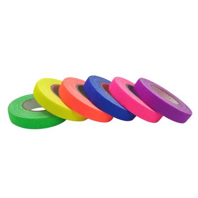 Cina UV Blacklight Reactive Fluorescent Neon Spike Fluorescent Tape,Glow Tape For Blacklight Party in vendita