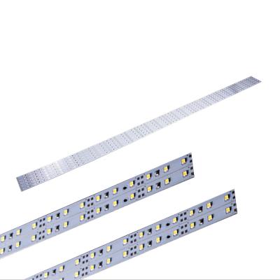 China Theme Park Aluminum Profile DC12V 72 SMD 2835 Natural White Warm White Langdscape Household KTV Warehouse Aluminum Profile For LED Lighting Strips Rigid Strip Crossbeam Light 1m 50cm for sale