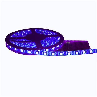 China Household KTV Warehouse Langdscape Theme Park 365-395nm UV LED Grow Light UV LED Strip DC12V 24V IP65 Waterproof Strip 5050 PCB Panel Light Black White Light for sale