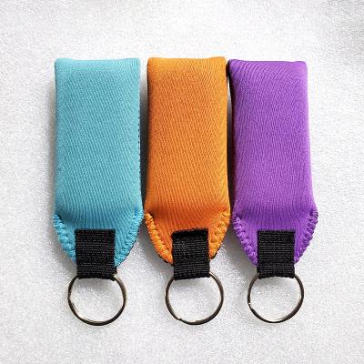 China Promotional Portable Custom Neoprene Neoprene Floating Key Chain for sale