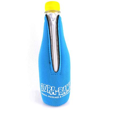 China Waterproof High Quality Empty Neoprene Beer Bottle Cooler Holder for sale