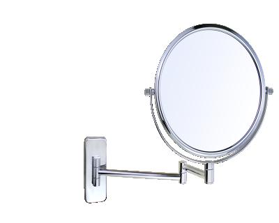 China Wall Mount Magnifying Beauty Make Up Double Sided Mirror Bathroom Mirror Without LED Light for sale