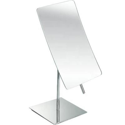 China 8 Inch Square Single Side Magnifying Tabletop Vanity Makeup Mirror for sale