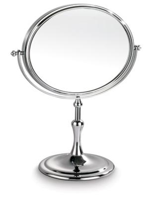 China Magnifying Cosmetic Double Side Round Table Make Up Mirror for sale