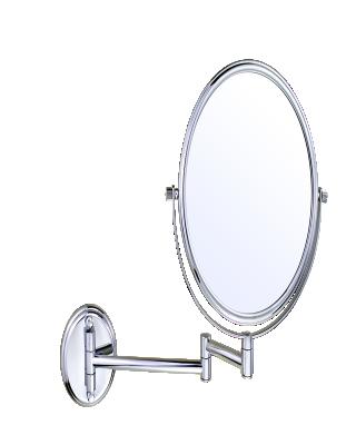 China Magnifying Round Double Sides 8 Inch Wall Mounted Make Up Mirror for sale