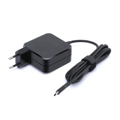 China Portable 45W LAPTOP Wall USB Type C Laptop Charger For Lenovo Tablet AC Adapter for sale